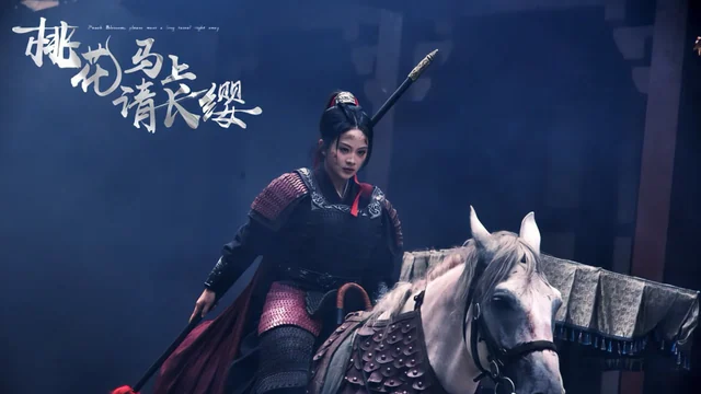 《桃花马上请长缨》作品宣传图